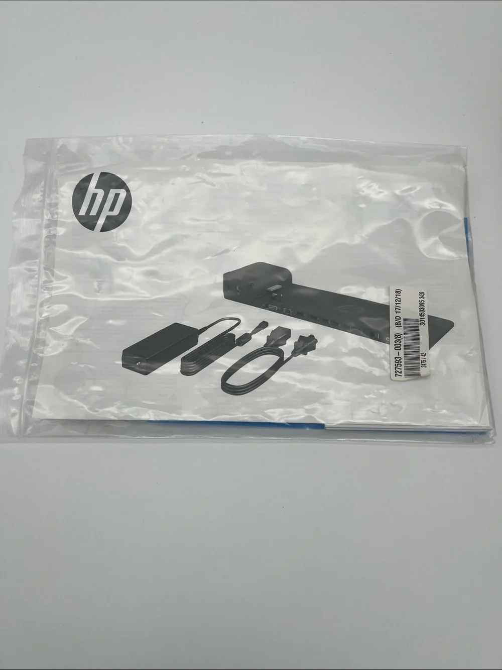 HP Ultraslim Laptop Computer Docking Station D9Y32AA#ABA with Original Box